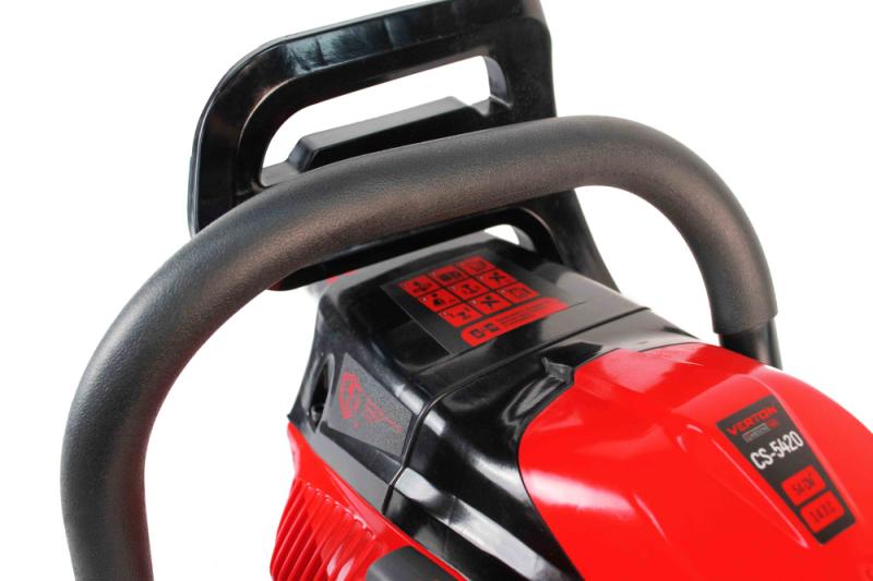Пила бензиновая Verton Garden Pro CS-5420 (мощн.54 см.куб.,V двиг.3,4 л.с,дл.шины 50см/20", шаг цепи 0,325,ширина паза1,5,кол-во звеньев76)