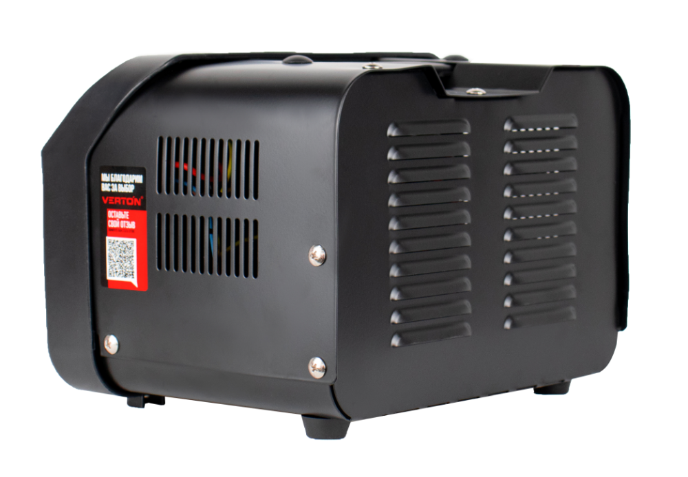 Зарядное устройство VERTON Energy BC-15 (230/50 В/Гц, мощн. 150Вт, напряж. аккум. 12/24В,емкость обсл. аккум. 20-120 Ач, заряд. ток (пик/норма) 10/6 А)