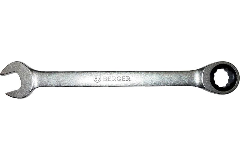 Ключ комбинированный трещоточный 22 мм BERGER