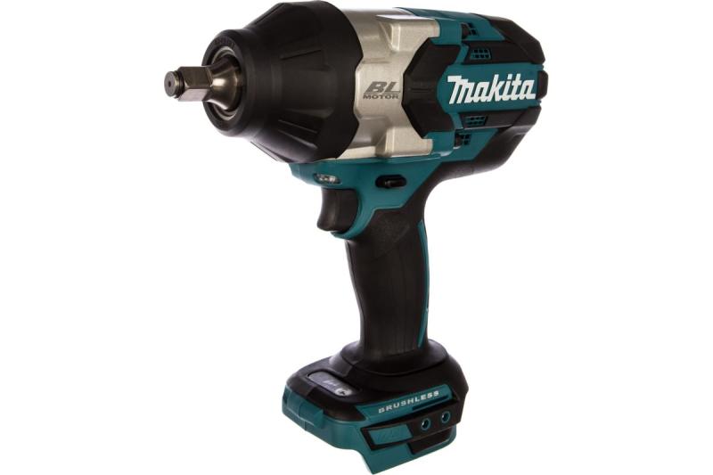 MAKITA Гайковерт ак(уд) б\щ ,18В,Li-ion,0-2200\0-2000\0-1800у\м,1000Нм,кв 1\2",3.1кг,кор,М12-М30,б\а