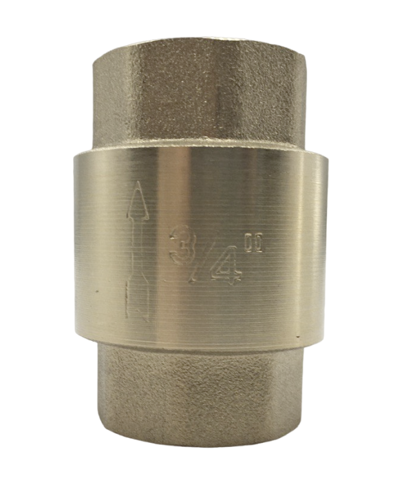 Обратный клапан Verton AQUA CV 3/4”   (d 3/4", латунь, EPDM, макс.темп 100 С)