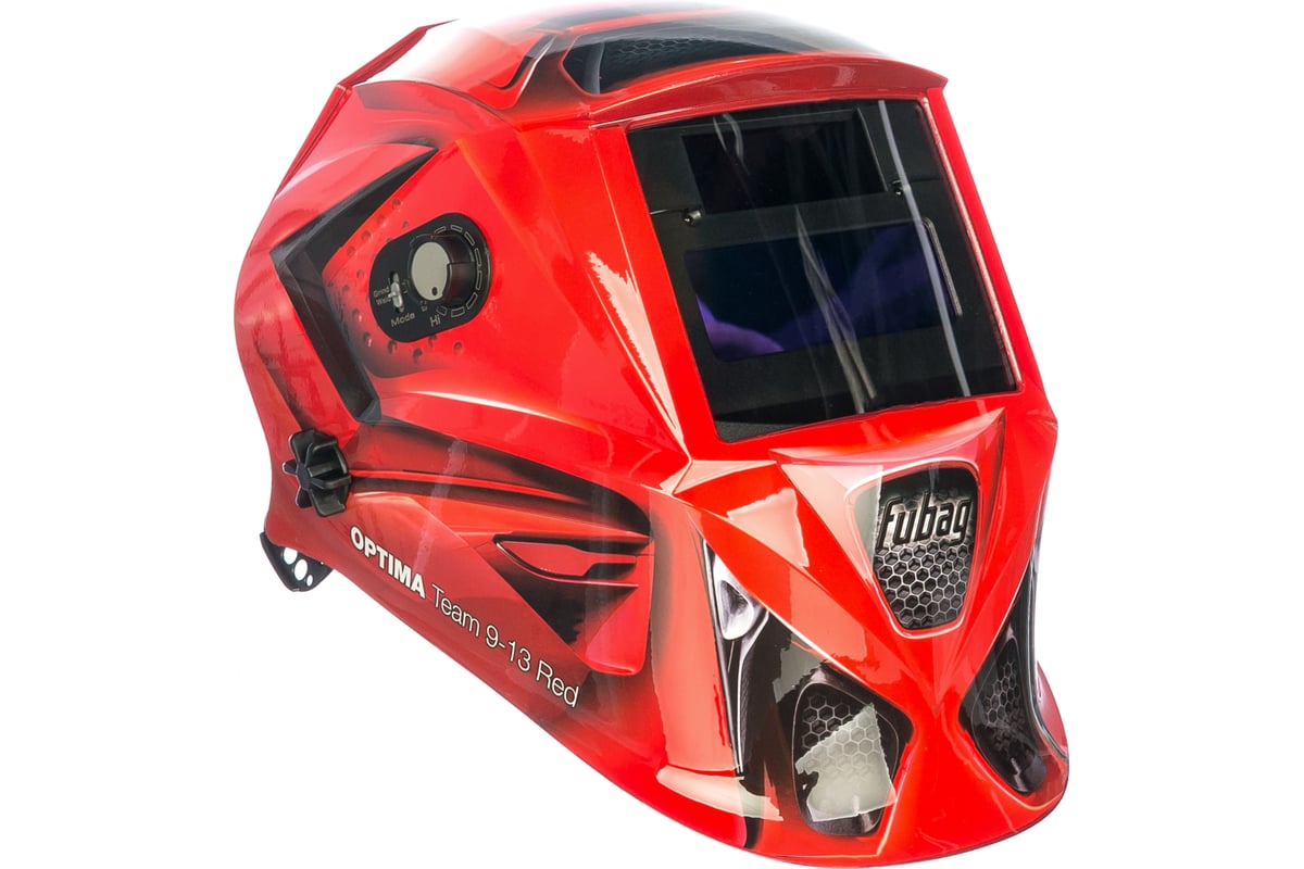 Маска сварщика "Хамелеон" OPTIMA TEAM 9-13 RED //FUBAG