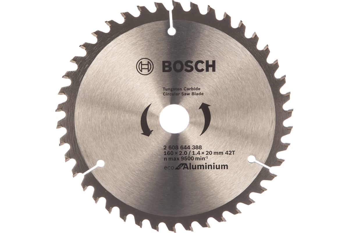 BOSCH Пильный диск ECO AL/Multi 160х20/16х4