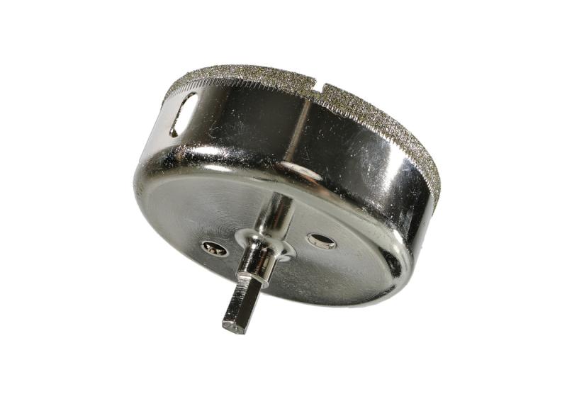 Коронка алмазн. По керам. Плитке и стеклу 80 х 55 мм,  с центрир. Сверл. Sturm!