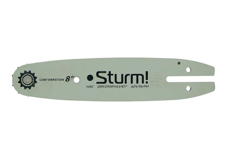 Пильная шина 8&ampquot Sturm! Паз 1,3мм, 1/2&ampquot, 48 зв