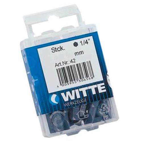 Бита 1/4" TIN BITFLEX РН2х25 пластик уп. (15шт/уп) /WITTE