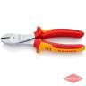 Бокорезы силовые 1000V KNIPEX KN-7406180 (180мм) - 12595