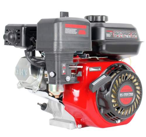 Двигатель VERTON GARDEN BS-170F/20D (212 см3, 5кВт/7л.с,Ø вала 20мм (шпонка), 14/3600 Н*м/(об/мин), V 3.6 л., ручн. зап., выкл., распредвал сталь, автопрерыватель с датчиком уровня масла, крышка бака винт, фильтр комбин. (бумага+паралон), прорез. рук