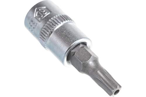 Бита-головка 1/4" Torx с отверстием Т25 BERGER