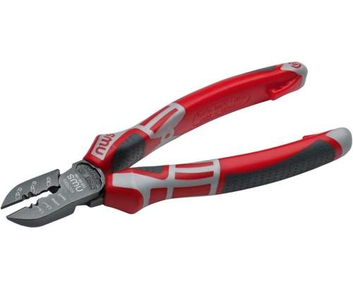 Бокорезы электрика (3 в 1)  190 мм, покрытие TitanFinish, рукоятки SoftGripp 3К//NWS