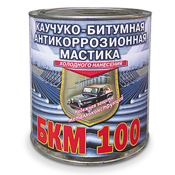 Мастика антикоррозионная каучуко-битумная "БКМ-100", 20 л//Рогнеда