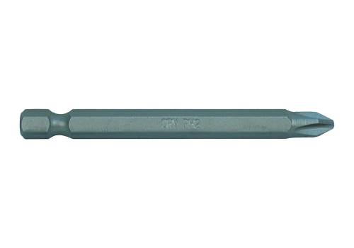 Биты PH2x75мм, сталь crv, С МАГНИТН. НАКОНЕЧНИКОМ,10 шт. В пластик.кейсе Sturm!