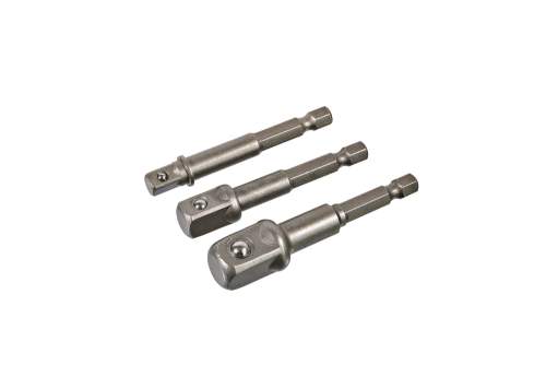 Набор адаптеров для торцевых головок 3 шт., 1/4&ampquot, 3/8&ampquot, 1/2&ampquot Sturm!