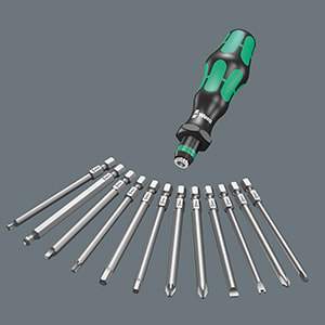 Битодержатель + 16 стержней Kraftform Kompakt 60RA/ WERA