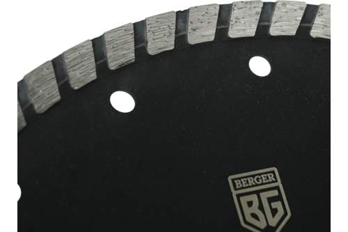 Диск алмазный отрезной по железобетону (тип турбо, 125x2.2x22.23 мм) BERGER
