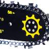 Champion 952935 2 Набор Champion (шина 16"-3/8-1,6-60 + 2 цепи (163SLHD025) - Champion 952935 2