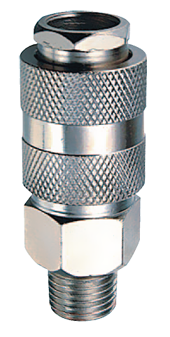 Разъемное соединение рапид (муфта) 1/2" М наруж. резьба /FUBAG
