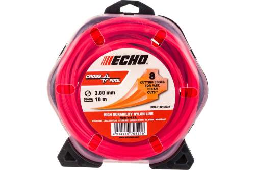 Корд триммерный ECHO Cross Fire Line 3,0мм*  10м (крест)
