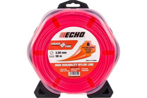 Корд триммерный ECHO Cross Fire Line 3,0мм* 56м (крест)
