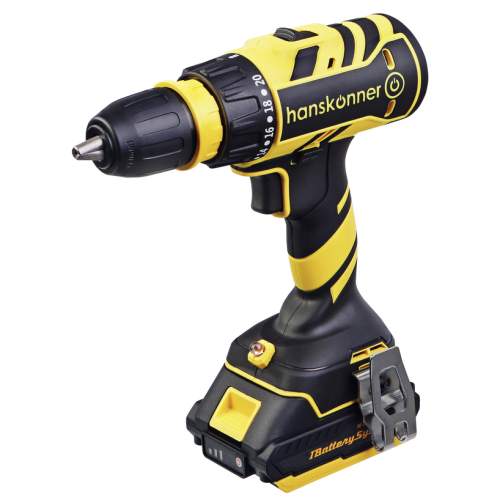 Аккумуляторный шуруповерт Hanskonner HCD1865C 1BatterySystem