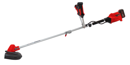 Триммер аккумуляторный бесщеточный Verton Garden Green Pro BBR-2030U (U-образ.руч,тип аккум.Li-Ion,напр-е20В,емк.аккум.2-5А*ч,бесщеточный,мощн. двиг.400Вт,аккум.бат-я1шт(4.0Ah),зар.устр-во1шт,режущ.эл-т леска/нож, разб.штан,компл:кожух,кат/леска,нож)