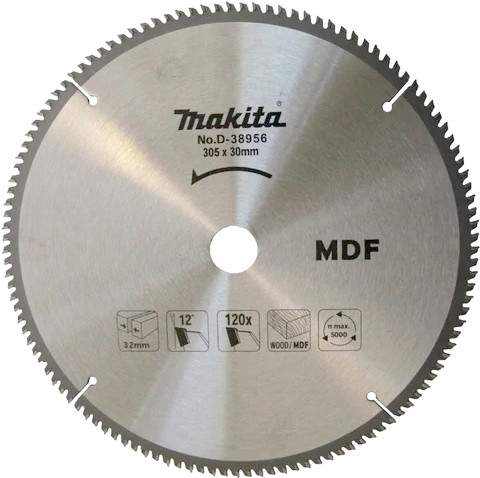 MAKITA Пильный диск для дерева, 305x30/15.88x3.2/2.2x120T