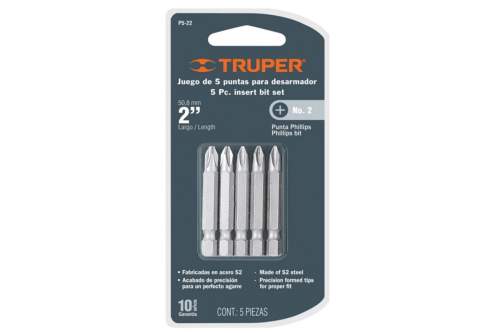 Набор бит Philips 51 мм, 5 шт. Р5-22/TRUPER