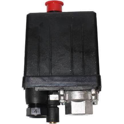 Переключатель давления PS-002 (однофазный, 12 бар, 1 х 3/8", 3 х 1/4", внутр. резьба/FUBAG