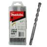 MAKITA Набор буров SDS-PLUS Centering tip, 5 шт (6х110х1,8х160х2,10х160х2) - набор