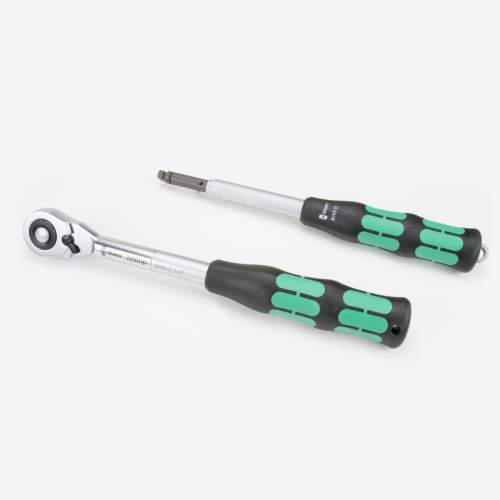 Трещотка Zyklop Hybrid 1/2" 281 мм + удлинитель 271 мм 8006С /WERA