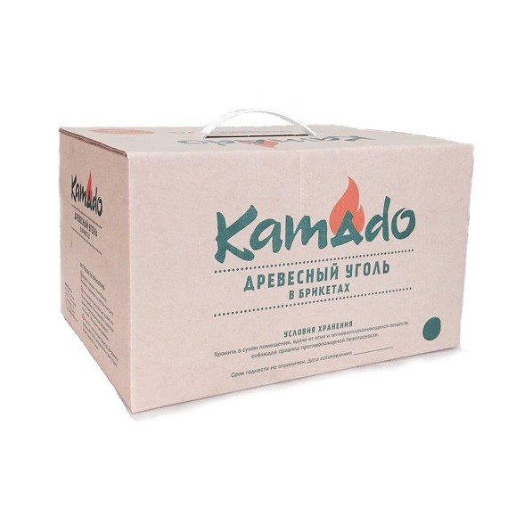 Уголь "Камадо" 10 кг. коробка