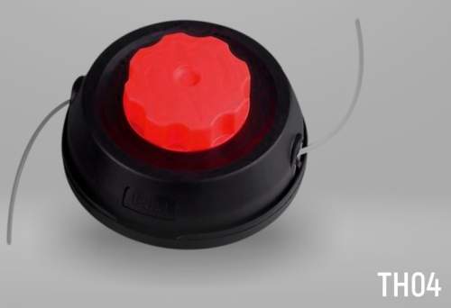 Головка триммерная TH04 VERTON GARDEN М10*1,25 LH (полуавтомат, быстрозажимная, М10*1,25 LH; Ø лески 2-3 мм, в компл. переходники М8*1,25 LH; М12*1,5; винт М8-М10*1,25 LH, повышенная прочность, PA)