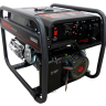 Генератор бензиновый VERTON POWER GG6500 (5,0/5,5 кВт, 230В, 13л.с., 389 см3, Цифр. дисплей (вольтметр, частота, моточасы), хром. теплоизолятор глушителя, ручной старт, DC 12В,  розетки 1*16А+1*32А+вилка, бак 22л, колеса-ручки) - Генератор бензиновый VERTON POWER GG6500 (5,0/5,5 кВт, 230В, 13л.с., 389 см3, Цифр. дисплей (вольтметр, частота, моточасы), хром. теплоизолятор глушителя, ручной старт, DC 12В,  розетки 1*16А+1*32А+вилка, бак 22л, колеса-ручки)