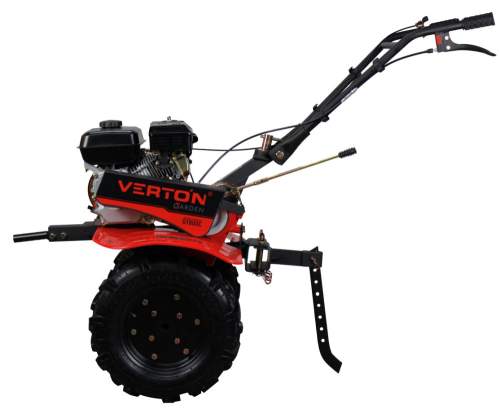 Мотоблок бенз. VERTON GT800C NEW (макс.мощн. 8л.с.чугунный редуктор,V раб. 223см3,передач.2/1,регул. руля все стороны,колеса 4.00-10,тип. запуска ручн., кол-во фрез  8*3, вал фрез-S23, прив. доп. оборудования-ремен., шкив 3 ручья, сцепление-ремен. пе