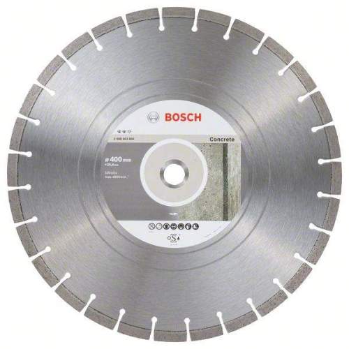 BOSCH Диск алмазный 400 х 25.4 Еf Concrete