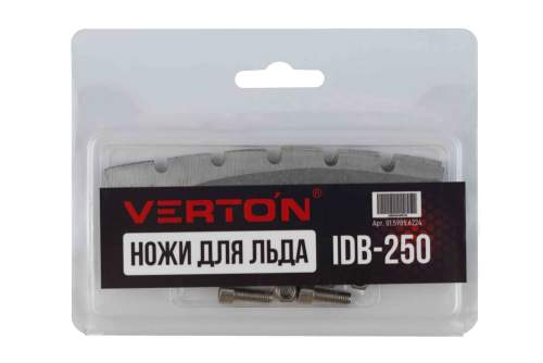 Ножи для льда VERTON IDK-250 (монтажный шаг ножей 75мм)