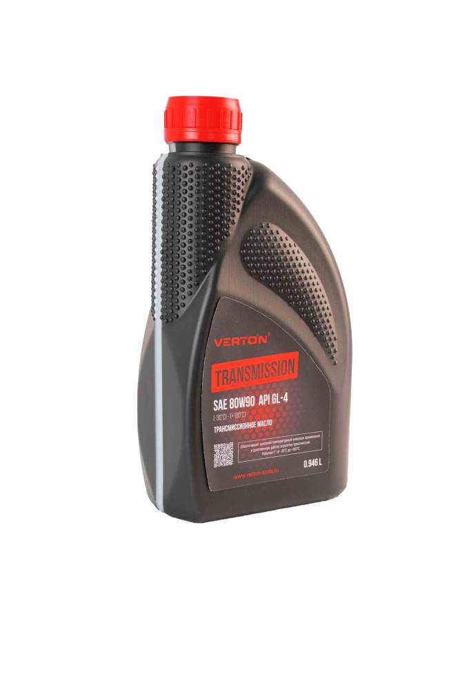Масло трансмиссионное минеральное Verton SAE 80W90 API GL-4 (-30°С +120°С) 0,946л.(упак. 1/12 шт.)